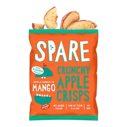 Spare Snacks Air-Dried Apple & Mango Crisps 22g [Pack of 20]