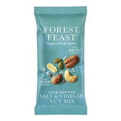 Forest Feast Slow Roasted Salt & Vinegar Nut Mix Impulse 40g [Pack of 12]