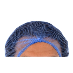 Beeswift Disposable Hairnet Blue 