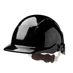Centurion Concept Reduced Peak Vented Safety Helmet Black 