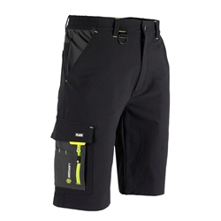 Beeswift Flex Workwear Shorts Black/Grey 34