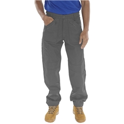 Beeswift Action Work Trousers Grey 42T