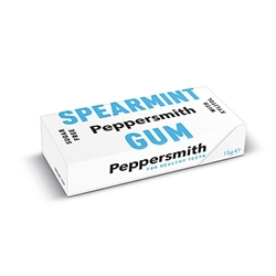 Peppersmith 100% Xylitol Spearmint Gum 15g [Pack of 12]