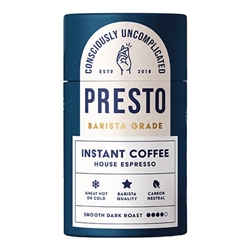 Presto Coffee Roasters House Espresso Instant Coffee 90g [Pack of 6]