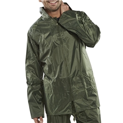 Beeswift Nylon Jacket Olive Green Xxxl