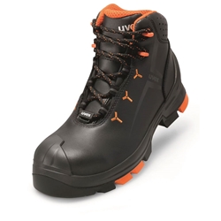 Uvex 2 Leather Boot S3 Src Black/Orange 10