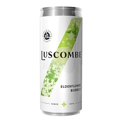 Luscombe Elderflower Bubbly 32cl Can [Pack of 12]