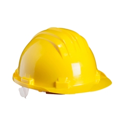 Climax Wheel Ratchet Safety Helmet Yellow 