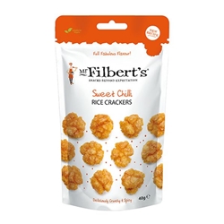 Mr Filberts Sweet Chilli Rice Crackers 40g [Pack of 12]