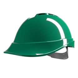Msa V-Gard 200 Vented Safety Helmet Green 