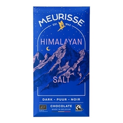 Meurisse Dark chocolate with Himalayan Salt 100g [Pack of 15]