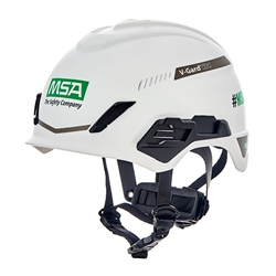 Msa V-Gard H1 Tri-Vented Safety Helmet White 