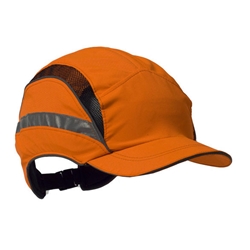 3M Hc23 First Base Safety Baseball Cap Hi Vis Orange 