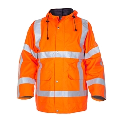 Hydrowear Uithoorn Sns Hi-Vis Waterproof Parka Jacket Orange S