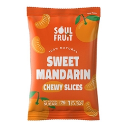 Soul Fruit Soft Dried Sweet Mandarin 25g [Pack of 10]