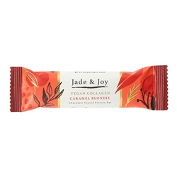 Jade & Joy Vegan Collagen Caramel Blondie Protein Bar 50g [Pack of 12]