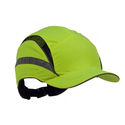 3M Hc23 First Base 3 Safety Baseball Cap Reduced Peak Hi Vis Yellow 