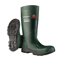 Dunlop Purofort Fieldpro Full Safety Wellington Green 04