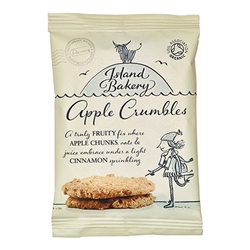 Island Bakery Apple Crumbles Snack Pack 25g [Pack of 48]