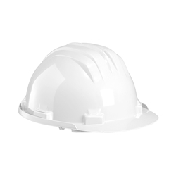 Climax Slip Harness Safety Helmet White 