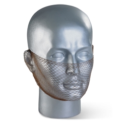 Beeswift Disposable Beard Snood Brown 