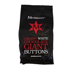 Montezuma's Organic White Chocolate Buttons 120g [Pack of 8]