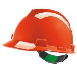 Msa V-Gard Safety Helmet Orange 