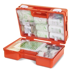 Click Medical First Aid Kit B - Up To 25 Employees Orange 