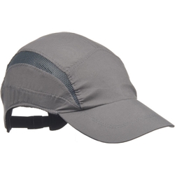 3M Hc24 First Base 3 Classic Standard Peak Safety Baseball Cap Grey 