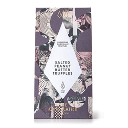 The Chocolatier Salted Peanut Butter Truffles 115g [Pack of 15]