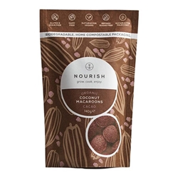 Nourish Cacao Macaroons 140g [Pack of 10]