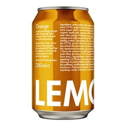 Lemonaid Orange Organic & Fairtrade 330ml Cans [Pack of 12]