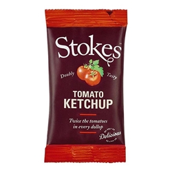 Stokes Sachet Real Tomato Ketchup 40g [Pack of 80]