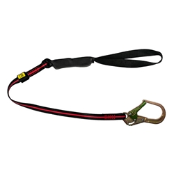 Honeywell Miller Arc Compliant Single Rebar Hook Lanyard Black / Red 1.8M