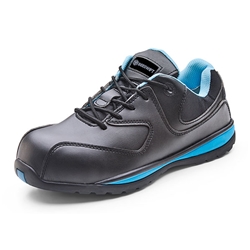 Beeswift Micro Fibre Ladies Trainer Shoe Black 06