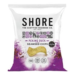 Shore Seaweed Chips - Asian Peking 25g [Pack of 24]