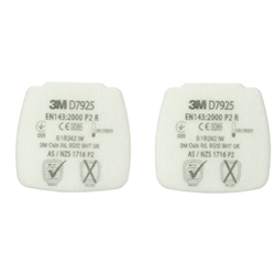 3M D7925 Secure Click P2 R Particulate Filter White 