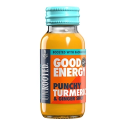 Unrooted Punchy Turmeric Good Energy 60ml [Pack of 12]