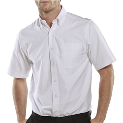 Beeswift Oxford Shirt Short Sleeve White 17