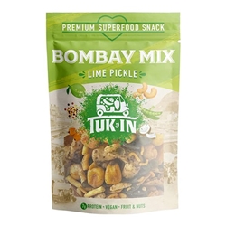 Tuk in Foods Lime Pickle Bombay Mix [Pack of 9]