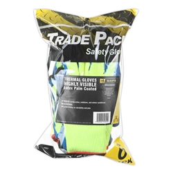 Latex Thermal Glove Saturn Yellow / Royal L