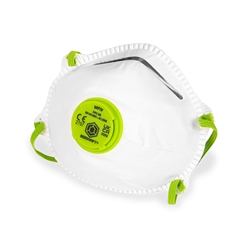 Beeswift P2 Contour Valved Mask White 