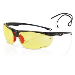 Beeswift High Performance Lens Sports Style Safety Glasses  Yellow 