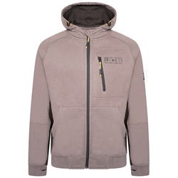 JCB Workwear Trade Zip Thru Hoodie Grey S
