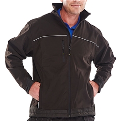 Beeswift Soft Shell Jacket Black S