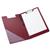 5 Star Office Fold-over Clipboard with Front Pocket Foolscap Red