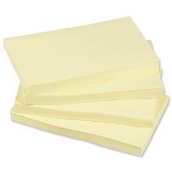 5 Star Office Re-Move Notes Repositionable Pad of 100 Sheets 76x127mm Yellow [Pack 12]