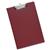 5 Star Office Fold-over Clipboard with Front Pocket Foolscap Red