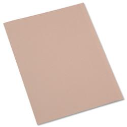5 Star Office Square Cut Folder Recycled Pre-punched 250gsm A4 Buff [Pack 100]