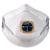 Typhoon 325 Mask FFP2 Fold-flat Typhoon-valve System Adjustable Strap Ref BEY120-201-AG1 [Pack 10]